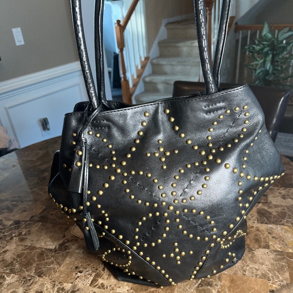Sac à Main Isabella Fiore Modèle Marrakech Avec Cadre à Pompons - Multicolore - Neuf Avec étiquettes - Rare